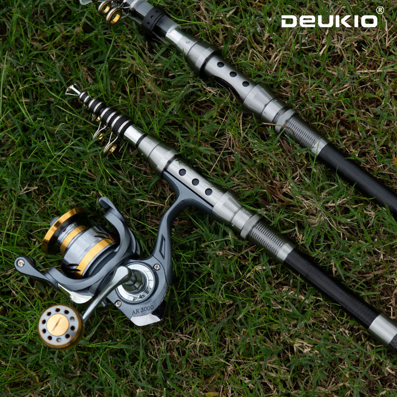 Fishing Rod Combo - DEUKIO canne à pêche et moulinet
