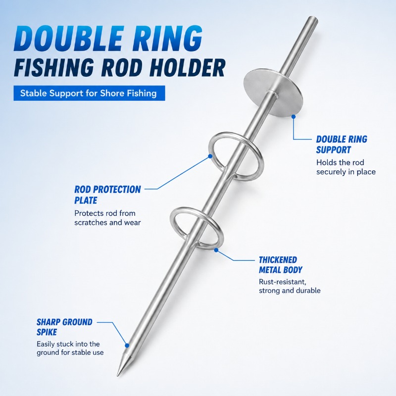 Support de canne à pêche à dou - Fishing Rod Surf avis et prix