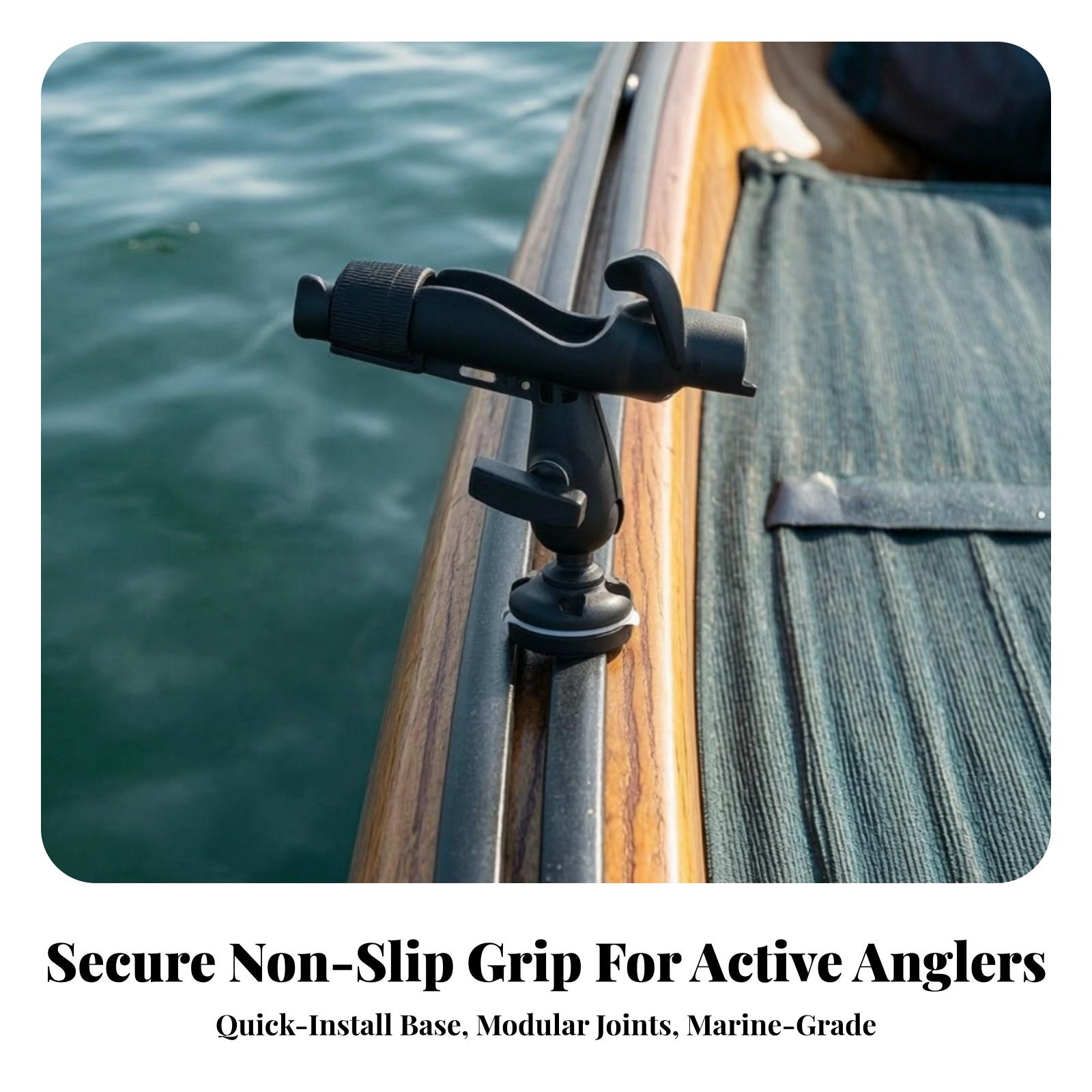 Support pour canne à pêche ave - Fishing Rod Boat avis et prix