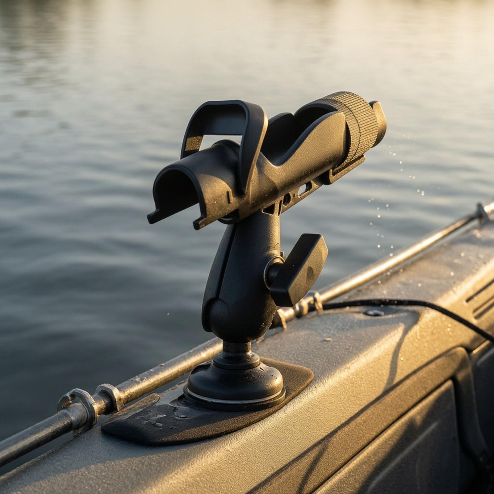 Support pour canne à pêche ave - Fishing Rod Boat avis et prix